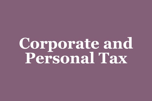 Corporate And Personal Tax Services Consultation
